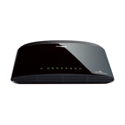 D-Link DES-1008D Não-gerido Fast Ethernet (10 100) Preto