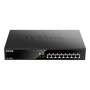 D-Link DGS-1008MP switch de rede Não-gerido Gigabit Ethernet (10 100 1000) Power over Ethernet (PoE) 1U Preto