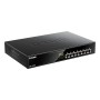 D-Link DGS-1008MP switch de rede Não-gerido Gigabit Ethernet (10 100 1000) Power over Ethernet (PoE) 1U Preto