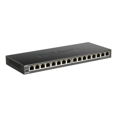 D-Link DGS-1016S Não-gerido Gigabit Ethernet (10 100 1000) Preto