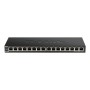 D-Link DGS-1016S Não-gerido Gigabit Ethernet (10 100 1000) Preto