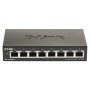 D-Link DGS-1100-08V2 Gerido L2 Gigabit Ethernet (10 100 1000) Preto