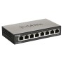 D-Link DGS-1100-08V2 Gerido L2 Gigabit Ethernet (10 100 1000) Preto