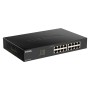 D-Link DGS-1100-16V2 Gerido L2 Gigabit Ethernet (10 100 1000) Preto