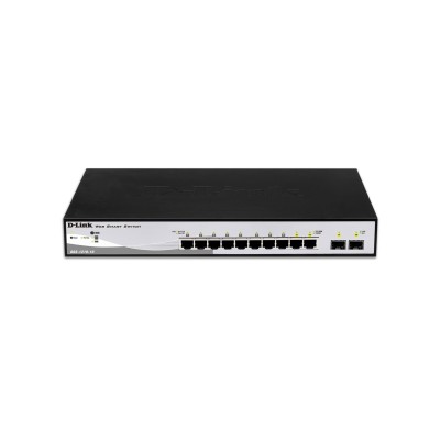 D-Link DGS-1210-10 Gerido L2 Gigabit Ethernet (10 100 1000) 1U Preto, Cinzento