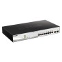 D-Link DGS-1210-10MP Gerido L2 Gigabit Ethernet (10 100 1000) Power over Ethernet (PoE) Preto, Cinzento