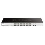 D-Link DGS-1210-26 switch de rede Gerido L2 Gigabit Ethernet (10 100 1000) 1U Preto, Cinzento