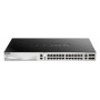 D-Link DGS-3130-30TS E switch de rede Gerido L3 Gigabit Ethernet (10 100 1000) Cinzento