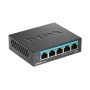 D-Link DMS-105 Não-gerido L2 2.5G Ethernet (100 1000 2500) Preto