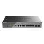 D-Link DSS-200G-10MP E switch de rede Gerido L2 Gigabit Ethernet (10 100 1000) Power over Ethernet (PoE) 1U Cinzento