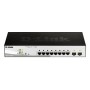 D-Link DGS-1210-08P Gerido L2 Gigabit Ethernet (10 100 1000) Power over Ethernet (PoE) Preto