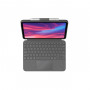 Logitech 920-011439 teclado para dispositivos móveis QWERTY Espanhol Smart Connector Cinzento