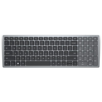 DELL KB740 teclado Escritório RF Wireless + Bluetooth QWERTY Português Cinzento, Preto