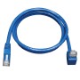 Tripp Lite N204-003-BL-DN cabo de rede Azul 0,91 m Cat6