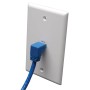 Tripp Lite N204-003-BL-DN cabo de rede Azul 0,91 m Cat6