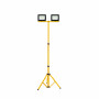 Projetor com lente LED 30W 2700lm 6500K IP65, 2 pcs, Com suporte