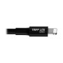 Tripp Lite M100-003-BK cabo Lightning 1 m Preto