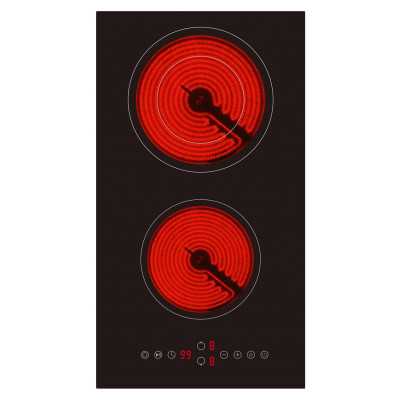 Built-In 2 zone ceramic hob ARIELLI AE-322S - Induction: no