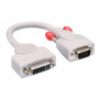 Cabo adaptador DVI-I F / VGA M