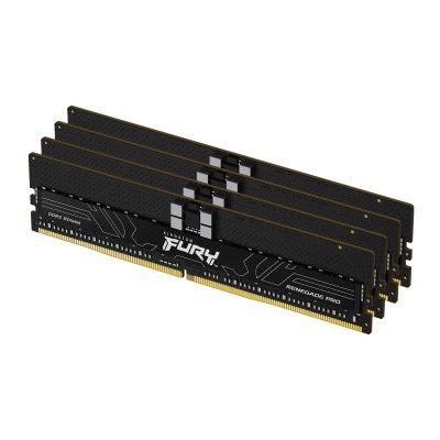 Kingston Technology FURY Renegade Pro módulo de memória 128 GB 4 x 32 GB DDR5 5600 MHz ECC