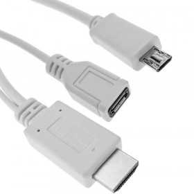 Cabo conversor MHL para HDMI para Samsung Galaxy S3 e S4 Samsung Galaxy Note