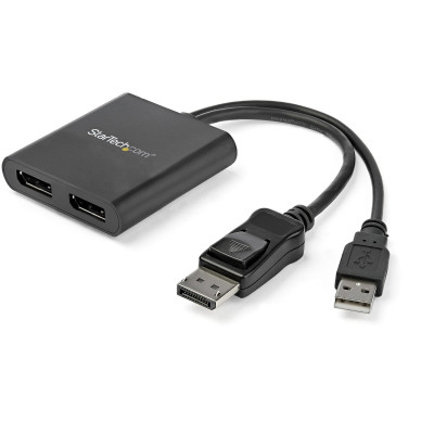 StarTech.com Divisor Multi-Monitor DisplayPort para DisplayPort - Concentrador MST de 2 portas