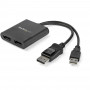 StarTech.com Divisor Multi-Monitor DisplayPort para DisplayPort - Concentrador MST de 2 portas