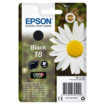 Epson Daisy C13T18014012 tinteiro 1 unidade(s) Original Rendimento padrão Preto