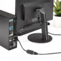 StarTech.com DP2HDMI adaptador de cabo de vídeo 0,24 m HDMI Type A (Standard) DisplayPort Preto