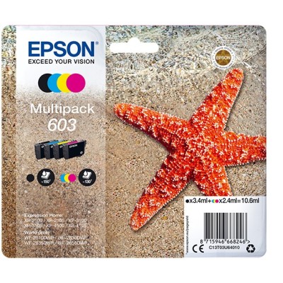 Epson C13T03U64020 tinteiro 1 unidade(s) Original Rendimento padrão Preto, Ciano, Magenta, Amarelo