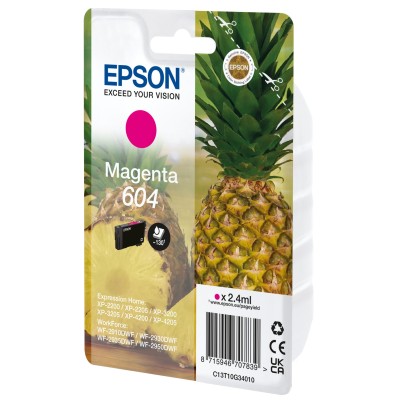 Epson 604 tinteiro 1 unidade(s) Original Rendimento padrão Magenta