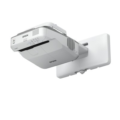 Epson EB-685W datashow Projetor de ultra curta distância 3500 ANSI lumens 3LCD WXGA (1280x800) Branco, Cinzento