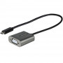 StarTech.com Adaptador USB C para VGA - Dongle adaptador USB Type-C para VGA de 1080p - Conversor de vídeo de monitor ecrã