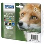 Epson Fox T1285 tinteiro 1 unidade(s) Original Preto, Ciano, Magenta, Amarelo