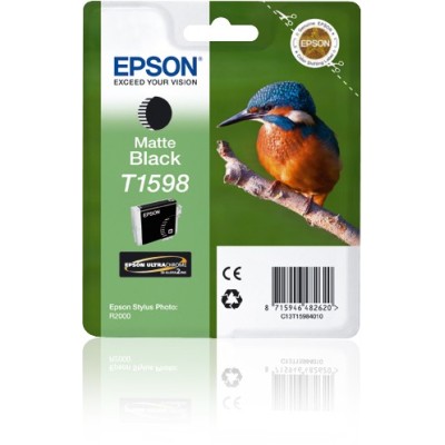 Epson Tinteiro T1598 Preto Mate Tinta UltraChrome Hi-Gloss2