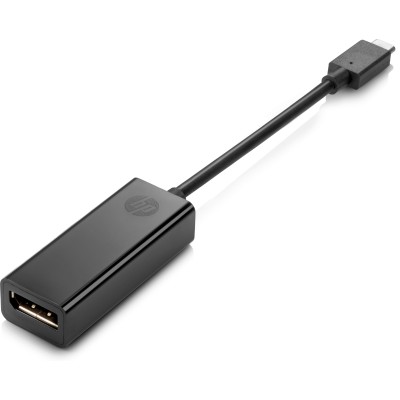 HP USB Type-C to DisplayPort Adapter 0,094 m Preto