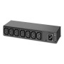 APC AP6015A PDU 8 tomada(s) CA 0U 1U Preto