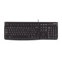 Logitech Keyboard K120 for Business teclado Universal USB QWERTY Inglês Preto