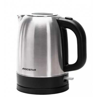 Chaleira elétrica em aço inoxidável 1850-2200W 1,7L