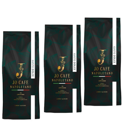 Café em grão Gusto Dolce linha bar 3 x 1 kg