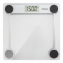 Tristar WG-2421 balança de casa de banho Quadrado Prateado, Transparente Balança pessoal eletrónica