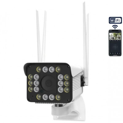 Câmera à prova d'água inteligente WiFi "olhos negros"