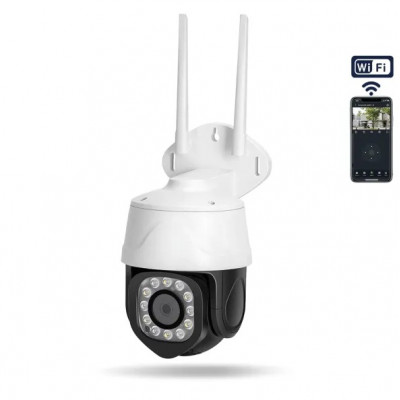 Câmera PTZ à prova d'água inteligente WiFi "olhos negros"