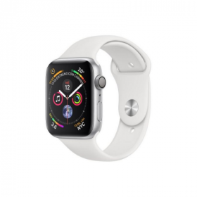 Apple Watch Series 6 40mm LTE Silver / White Sport Band