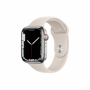 Apple Watch series 7 45mm LTE Silver / Starlight Sport Band