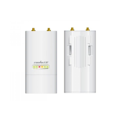 Acess Point Wlan Ubiquiti Networks Rocket M2 2.4 Ghz 2xRSMA 2x2Mimo AirMax Branco