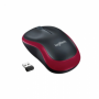 Rato Sem Fios Logitech M185 1000 Dpi Vermelho