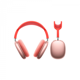 Earpods Bluetooth Apple AirPods Max com Estojo Smart Case Rosa