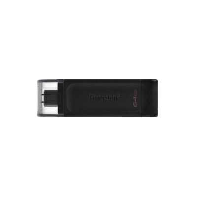Pen Drive Kingston DataTraveler 70 64Gb Type-C Preto