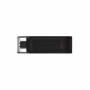 Pen Drive Kingston DataTraveler 70 64Gb Type-C Preto
